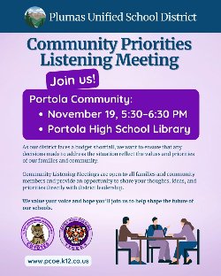 Community Listening meeting